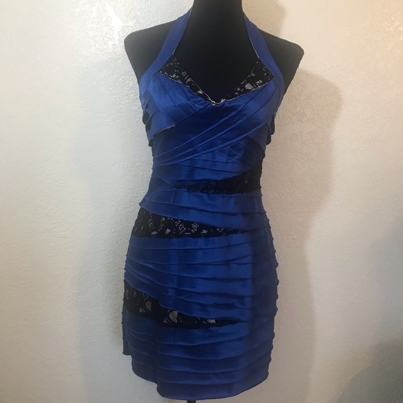 Bebe Dresses Bebe Royal Blue Bodycon Dress Sz M Poshmark